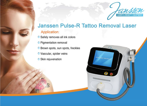 Janssen Pulse-R Tattoo Removal Laser. New 2024 Model